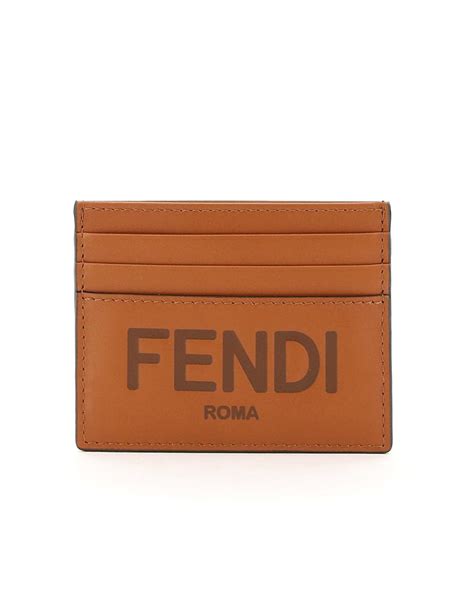 fendi card holder men's